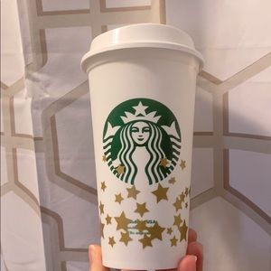 Starbucks siren reusable hot cup personalized ⭐️